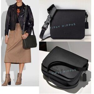 NEW!!! Coach Pebbled Leather Gotham Messenger Bag 27!